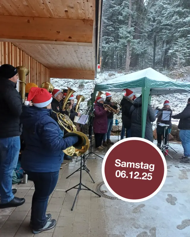 Weihnachtszauber auf der WILDLINE – Musik, Glühwein und Winterwunderland erwarten dich!

Am Nikolaustag verwandelt sich die WILDLINE in eine magische Bühne: Von 15.30 bis 16.30 Uhr spielt die Orchestervereinigung Calmbach die schönsten Weihnachtslieder, während du entspannt einen Glühwein oder Punsch genießt. Freu dich auf süße Überraschungen vom Nikolaus und Lenny Luchs und den einzigartigen Blick auf die verschneite Winterlandschaft.

Bist du bereit für dieses unvergessliche Naturerlebnis voller Musik und Glücksgefühl? 🎄✨🎶

#WILDLINE #Weihnachtszauber #BadWildbad #Hängebrücke #Wintererlebnis