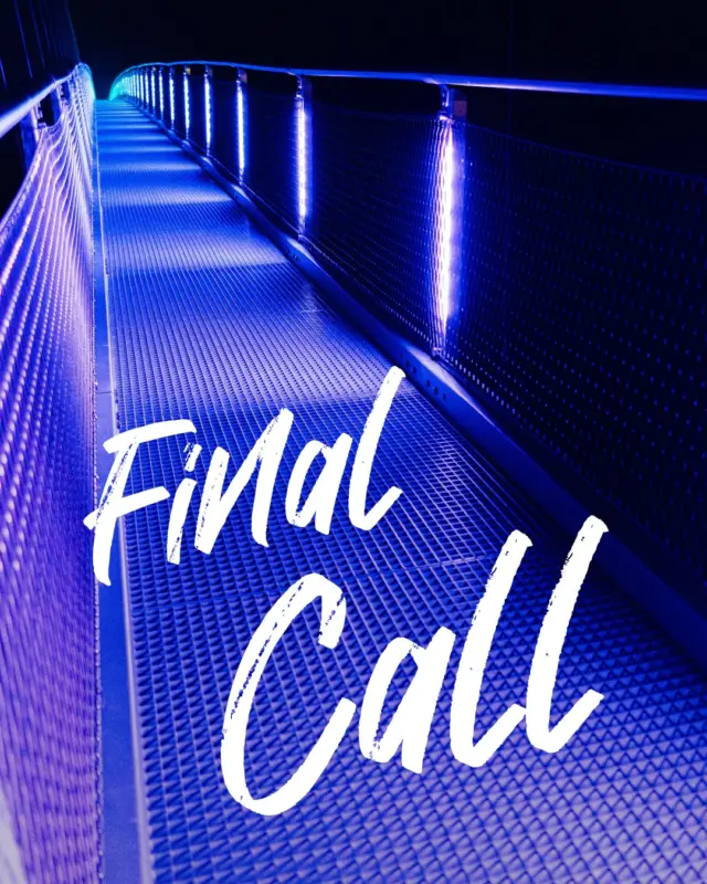 🚨 FINAL CALL! Das ist deine letzte Chance.

Das war's dann fast. Das finale Wochenende des WILDLINE Lichterzaubers startet heute! Am 16.02. gehen die Lichter aus.

Keine Ausreden mehr! Wenn du dieses einzigartige Gefühl aus Nervenkitzel und Glücksgefühl erleben willst, dann ist das deine allerletzte Möglichkeit. Erlebe noch einmal, wie die Brücke in einem Meer aus Farben erstrahlt, während über dir der Sternenhimmel funkelt. 🌌

Wir sagen DANKE für eine unglaubliche Zeit und freuen uns auf ein grandioses Finale mit dir!

⏰ Die allerletzten Öffnungszeiten: Heute bis Sonntag, 16 bis 20 Uhr. Jetzt oder nie!

#WILDLINE #LetzteChance #FinalCall #BadWildbad #Lichterzauber #Hängebrücke #Abenteuer #Endspurt #NichtsWieHin #Danke

Bild: Alexander Kijak