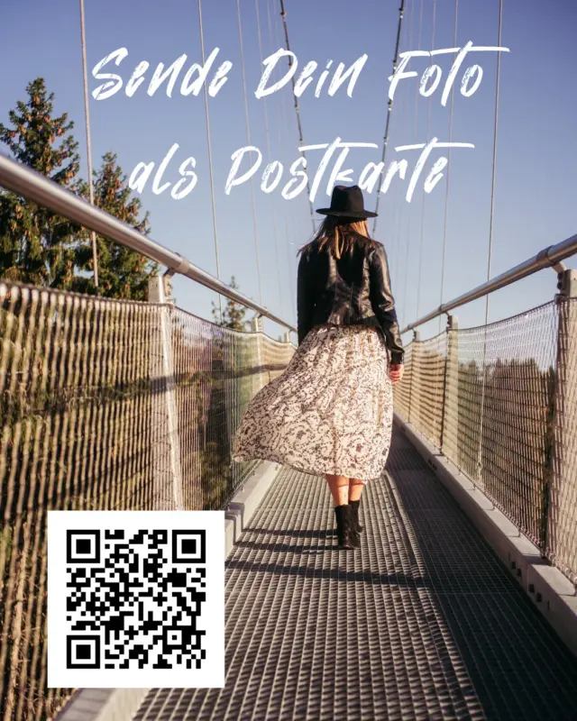 📬✨ Mach dein Lieblingsfoto zur persönlichen Postkarte!

Dein schönster Moment verdient mehr als nur einen Platz in der Galerie. 💚 Sende ihn als echte Postkarte an deine Liebsten nach Hause – mit deinem eigenen Foto als Motiv.

So einfach geht's:
📱 QR-Code scannen
📸 Foto hochladen
✍️ Persönlichen Gruß schreiben
📍 Adresse eingeben
✅ Fertig!

Den Rest übernehmen wir: Wir drucken deine individuelle Postkarte und verschicken sie direkt für dich.

🌍 Das Besondere: Egal, ob du gerade auf der WILDLINE stehst oder irgendwo anders auf der Welt unterwegs bist – mit diesem QR-Code kannst du jederzeit und von überall eine persönliche Postkarte nach Hause senden.

Überrasche Familie und Freunde mit einem echten Urlaubsgruß – persönlicher geht's nicht! 💌

👉 Hier geht's zur Postkarte: https://www.linepost.de/de/wildline oder QR-Code scannen. 

#Postkarte #Urlaubsgrüße #WILDLINE #Erinnerungen #Reisen #Persönlich #PostkarteMitFoto #Abenteuer #GrüßeNachHause